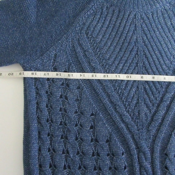 Ethereal by Paper Crane Blue Knit Sweater - Picture 7 of 9